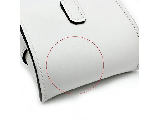 Charm per borsa Hermès Kelly Festival W Stamp 2024 Bianco - vista 8