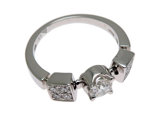 Bulgari Anello da Donna Lucia Bvlgari con Diamante da 0,30 ct D'oro - vista 2