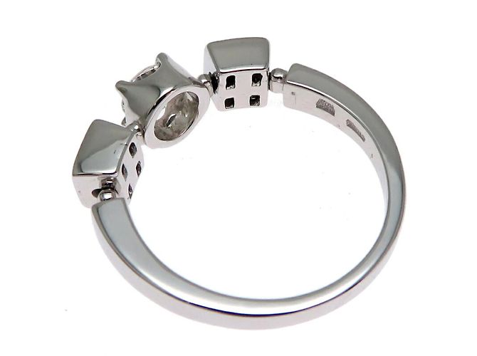 Bulgari Anello da Donna Lucia Bvlgari con Diamante da 0,30 ct D'oro - vista 3