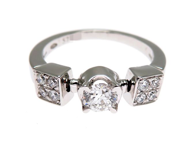 Bulgari Anello da Donna Lucia Bvlgari con Diamante da 0,30 ct D'oro - vista 4
