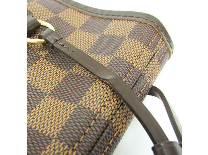 Damentasche Neverfull MM Damier N51105 von Louis Vuitton Braun - Ansicht 6