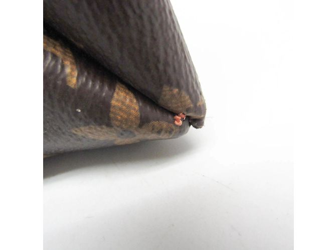 Borsa Tote Monogram Flower Louis Vuitton M43770 Marrone Monogramma - vista 7