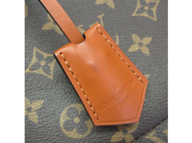 Borsa Tote Monogram Flower Louis Vuitton M43770 Marrone Monogramma - vista 8