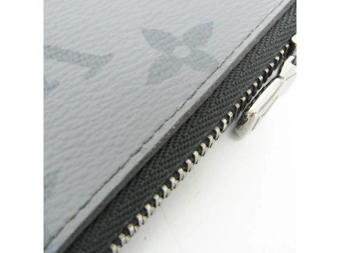 Llave de Louis Vuitton Monogram Eclipse Reverse Negro Morado oscuro - vista 8