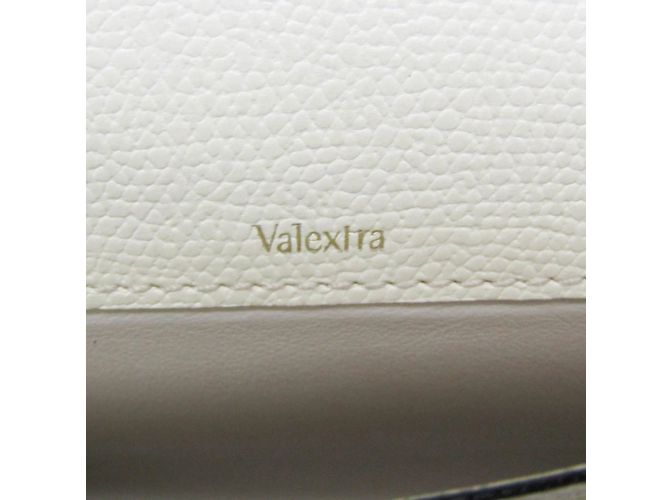 Abnehmbarer Valextra 12-Karten-Holder V9L15 Langgeldbörse Aus weiß - Ansicht 14