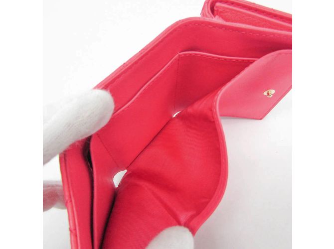 Medium Wallet Cannage/Lady Dior CARO von Christian Dior Pink - Ansicht 10