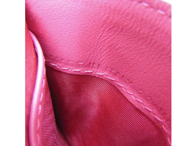 Medium Wallet Cannage/Lady Dior CARO von Christian Dior Pink - Ansicht 12