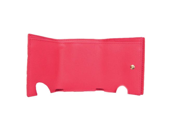 Medium Wallet Cannage/Lady Dior CARO von Christian Dior Pink - Ansicht 4