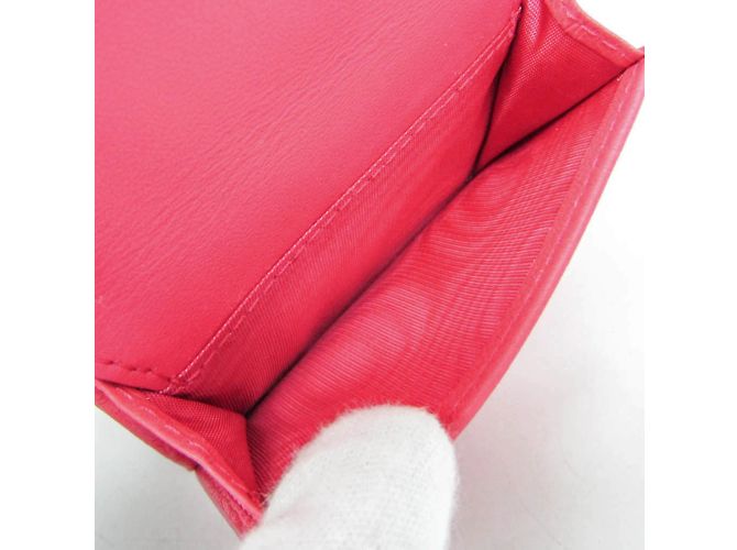Medium Wallet Cannage/Lady Dior CARO von Christian Dior Pink - Ansicht 5