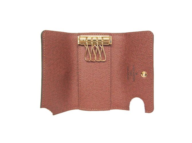 4 Schlüsselhalter Monogramm Louis Vuitton Braun - Ansicht 4