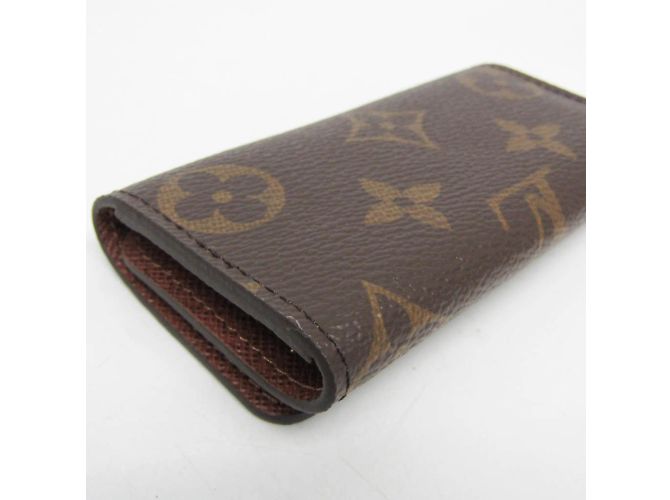 4 Schlüsselhalter Monogramm Louis Vuitton Braun - Ansicht 5