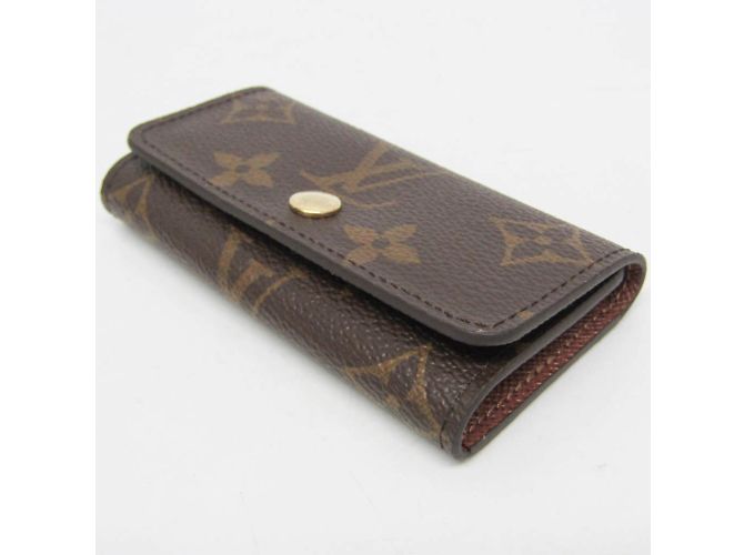 4 Schlüsselhalter Monogramm Louis Vuitton Braun - Ansicht 6
