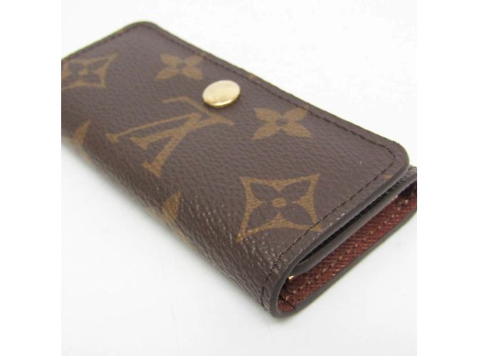 4 Schlüsselhalter Monogramm Louis Vuitton Braun - Ansicht 7