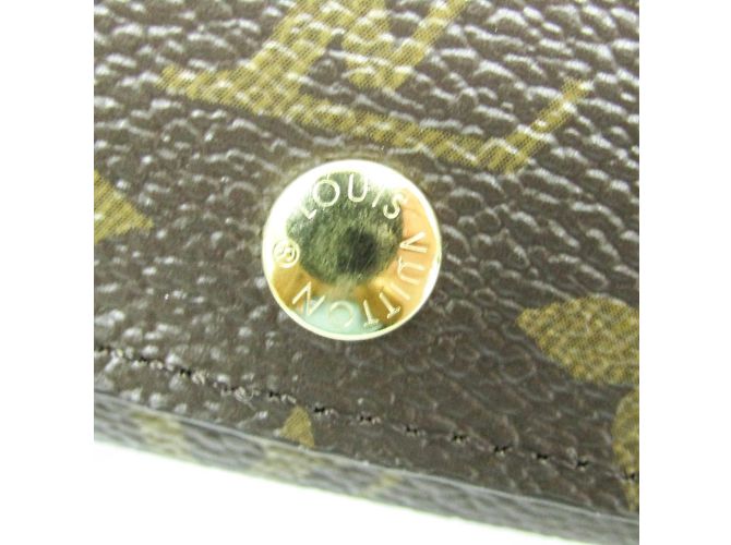 4 Schlüsselhalter Monogramm Louis Vuitton Braun - Ansicht 8