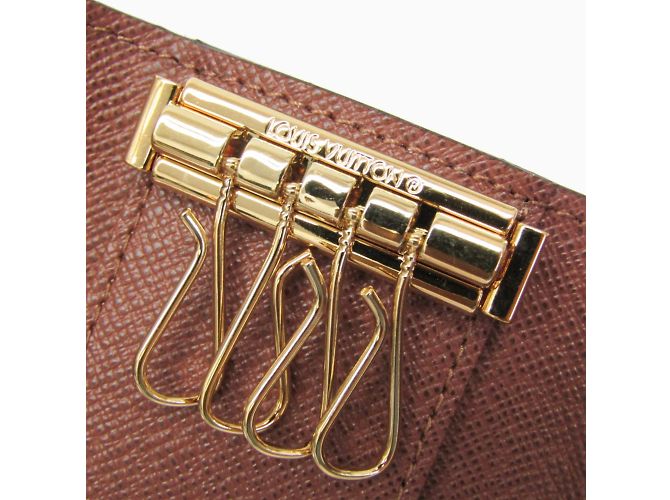 4 Schlüsselhalter Monogramm Louis Vuitton Braun - Ansicht 9