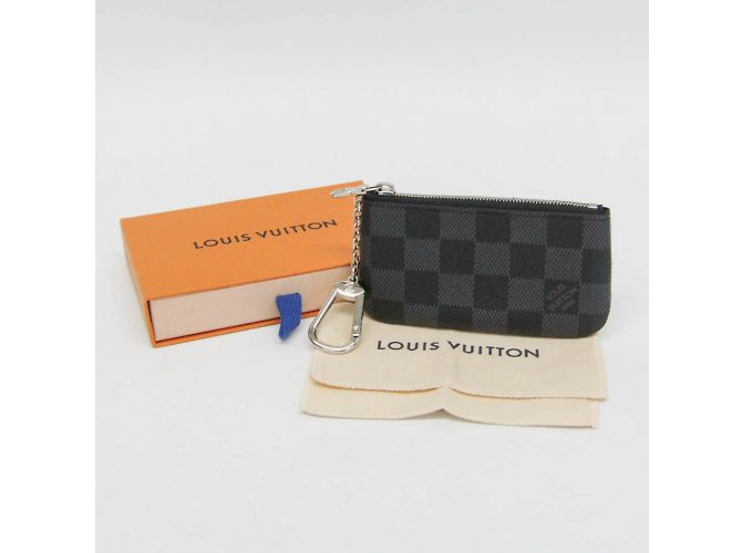 Louis Vuitton Damier Graphite Key Pouch N60155 Damier ebene - view 2