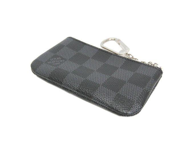 Louis Vuitton Damier Graphite Key Pouch N60155 Damier ebene - view 3