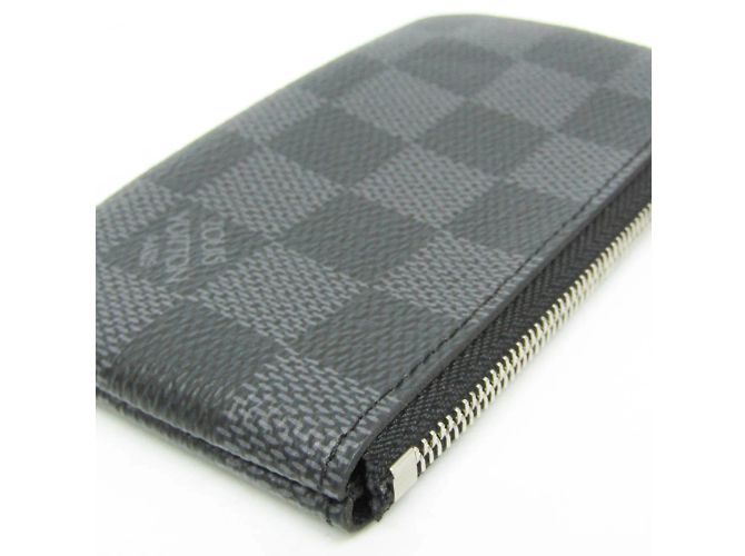 Louis Vuitton Damier Graphite Key Pouch N60155 Damier ebene - view 6