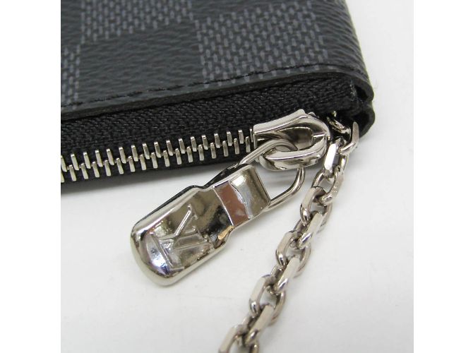 Louis Vuitton Damier Graphite Key Pouch N60155 Damier ebene - view 7