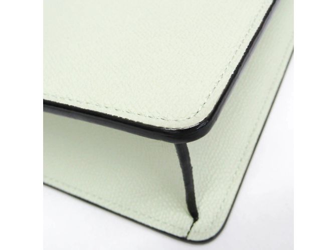 Borsa in pelle micro Boxy di Valextra Verde chiaro - vista 4