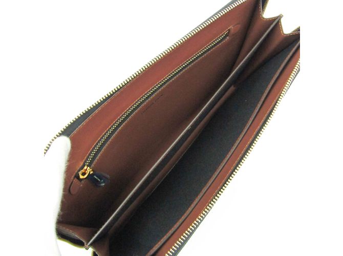 Borsa Clutch Monogramma TB Burberry Marrone - vista 4