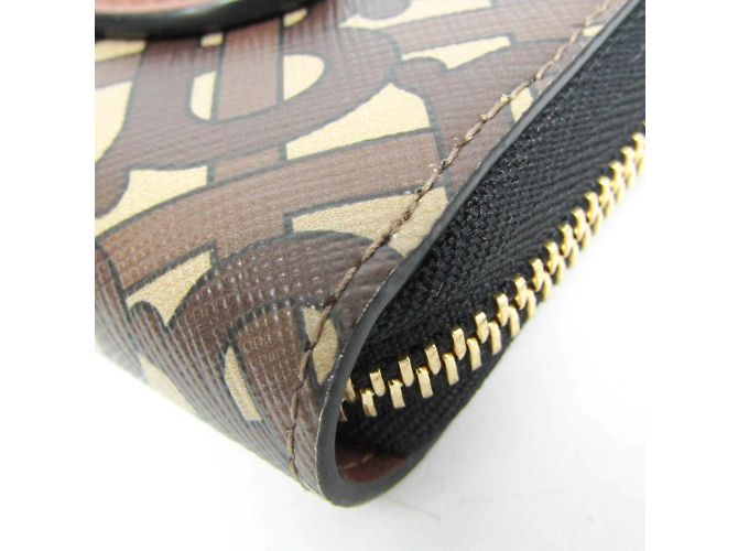 Borsa Clutch Monogramma TB Burberry Marrone - vista 5