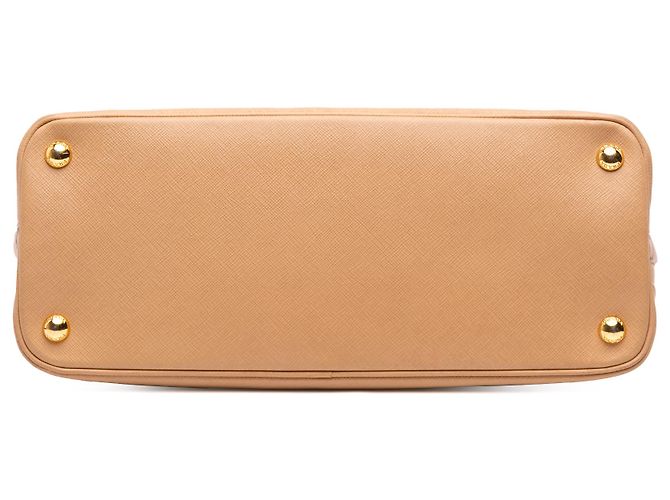 Bolsa Satchel Prada Beige Medium Saffiano Lux Promenade Bege - vista 3
