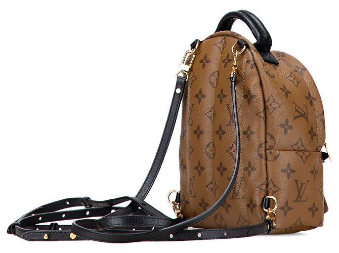 Mini Palm Springs Monogramma Reverse Marrone Louis Vuitton - vista 2