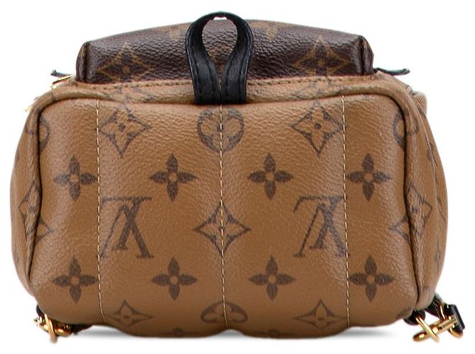Mini Palm Springs Monogramma Reverse Marrone Louis Vuitton - vista 3