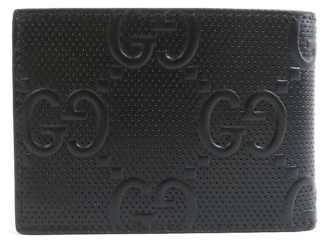 Gucci Men's Black Leather Bi-Fold Wallet - view 2