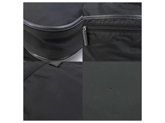 Borsa a Spalla in Nylon Prada Nero - vista 3