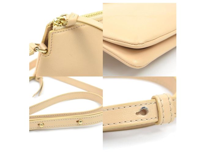Borsa a Spalla Chloé FAYE in Rosa Beige - vista 3
