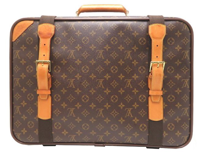 Monogram Satellite 53 Tragetasche von Louis Vuitton Braun Monogramm - Ansicht 2
