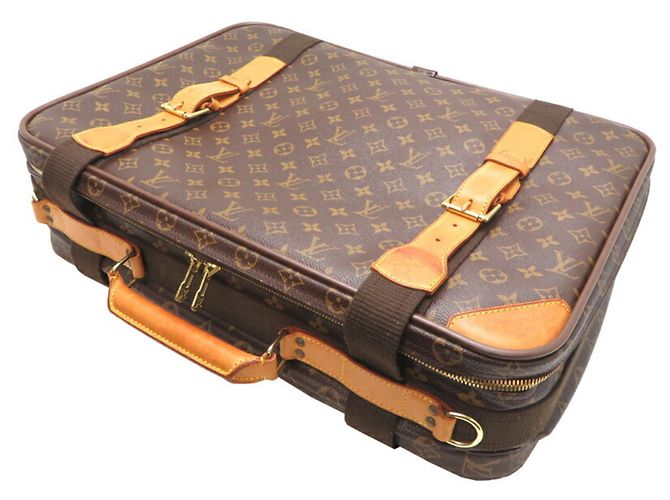 Monogram Satellite 53 Tragetasche von Louis Vuitton Braun Monogramm - Ansicht 4