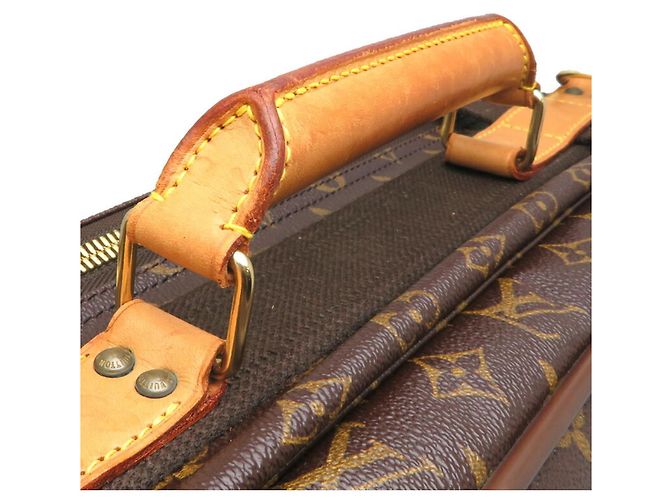 Monogram Satellite 53 Tragetasche von Louis Vuitton Braun Monogramm - Ansicht 5