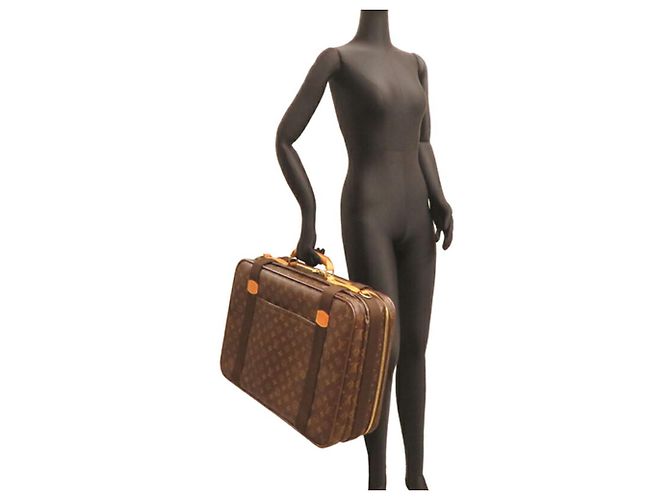 Monogram Satellite 53 Tragetasche von Louis Vuitton Braun Monogramm - Ansicht 8