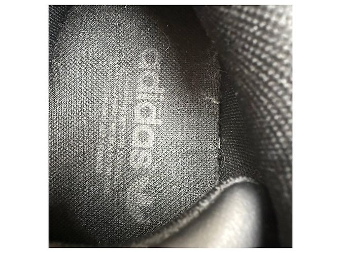 Autre Marque Sneakers Adidas Superstar in pelle nera tripla Nero - vista 8