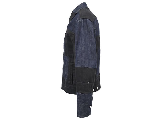 Chaqueta Patchwork Alexander McQueen en Denim Multicolor - vista 2