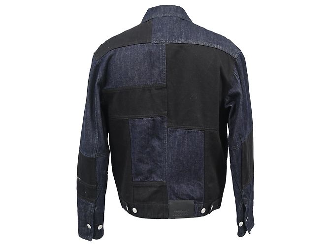 Chaqueta Patchwork Alexander McQueen en Denim Multicolor - vista 3