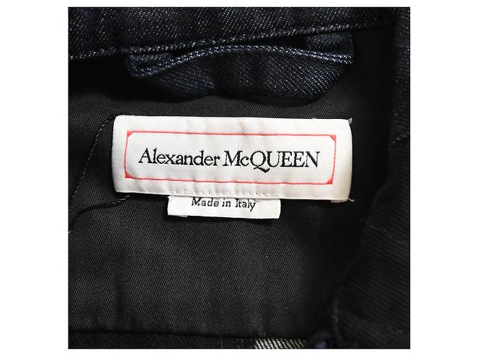 Chaqueta Patchwork Alexander McQueen en Denim Multicolor - vista 4