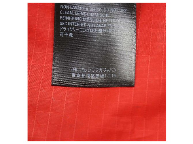 Chaqueta de poliéster con estampado de logo Balenciaga Negro Roja Azul - vista 11