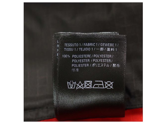 Chaqueta de poliéster con estampado de logo Balenciaga Negro Roja Azul - vista 12