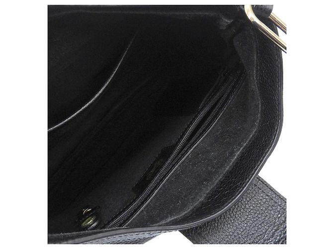 Autre Marque Borsa a spalla in pelle Anya Hindmarch nera Nero - vista 3