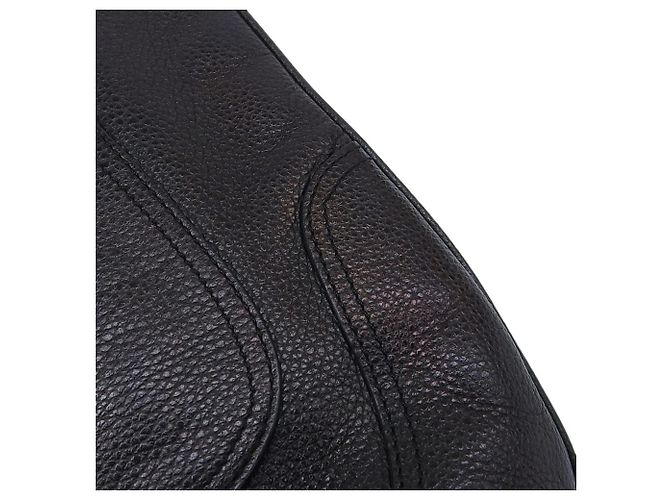 Autre Marque Borsa a spalla in pelle Anya Hindmarch nera Nero - vista 5
