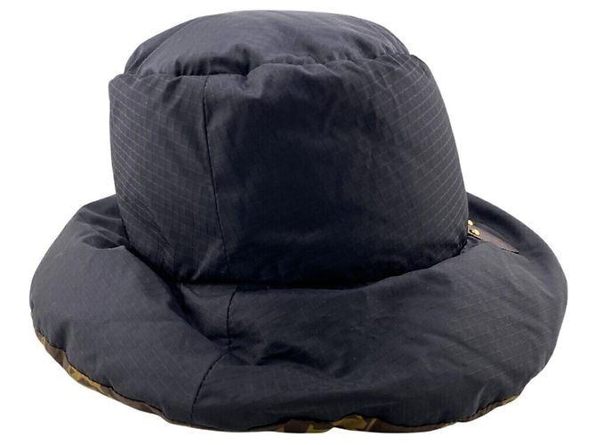 Cappello bucket reversibile Louis Vuitton Marrone Nero - vista 4