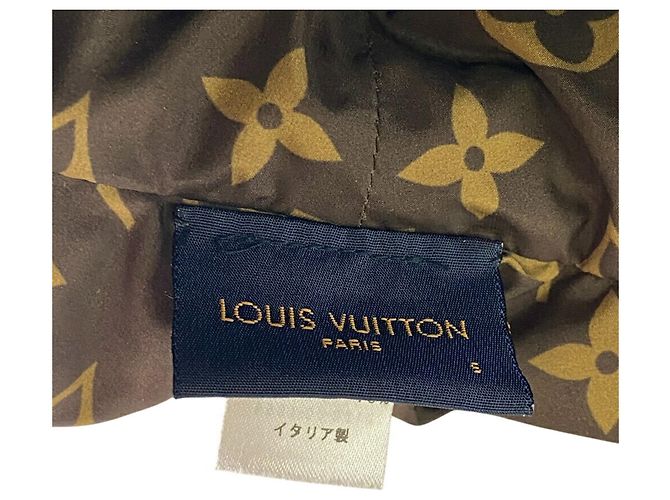 Cappello bucket reversibile Louis Vuitton Marrone Nero - vista 7