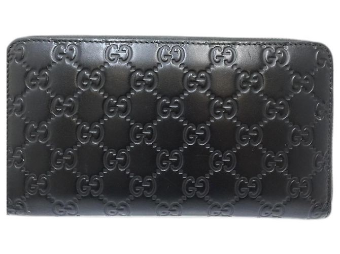 Cartera larga Zippy Organizer Micro Guccissima de Gucci Negro - vista 2