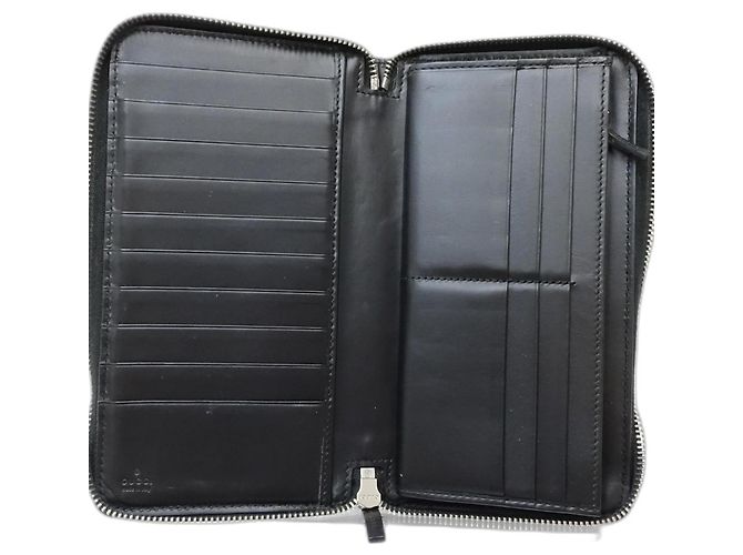 Cartera larga Zippy Organizer Micro Guccissima de Gucci Negro - vista 6
