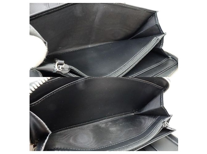 Cartera larga Zippy Organizer Micro Guccissima de Gucci Negro - vista 8