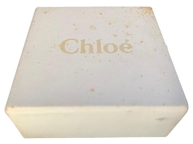 Chloé Knoten Ohrringe vergoldetes Messing Strass Gold hardware - Ansicht 12